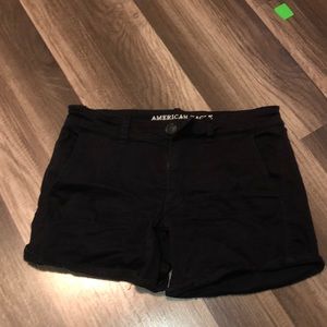 American Eagle black shorts